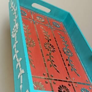 Handcrafted Mosaic Tray - Artistic Serving & Home Décor Accent