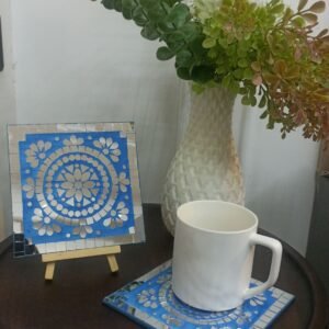Mirror Mosaic Coasters - Artistic Tableware & Home Décor Accent