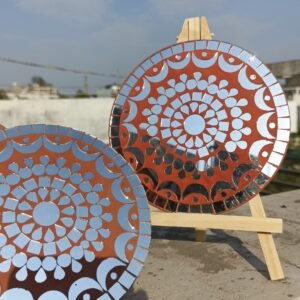 Mirror Mosaic Coasters - Artistic Tableware & Home Décor Accent