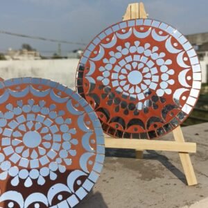 Mirror Mosaic Coasters - Artistic Tableware & Home Décor Accent