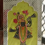 Shrinath Ji Jharokha WallHanging (lippankaam)